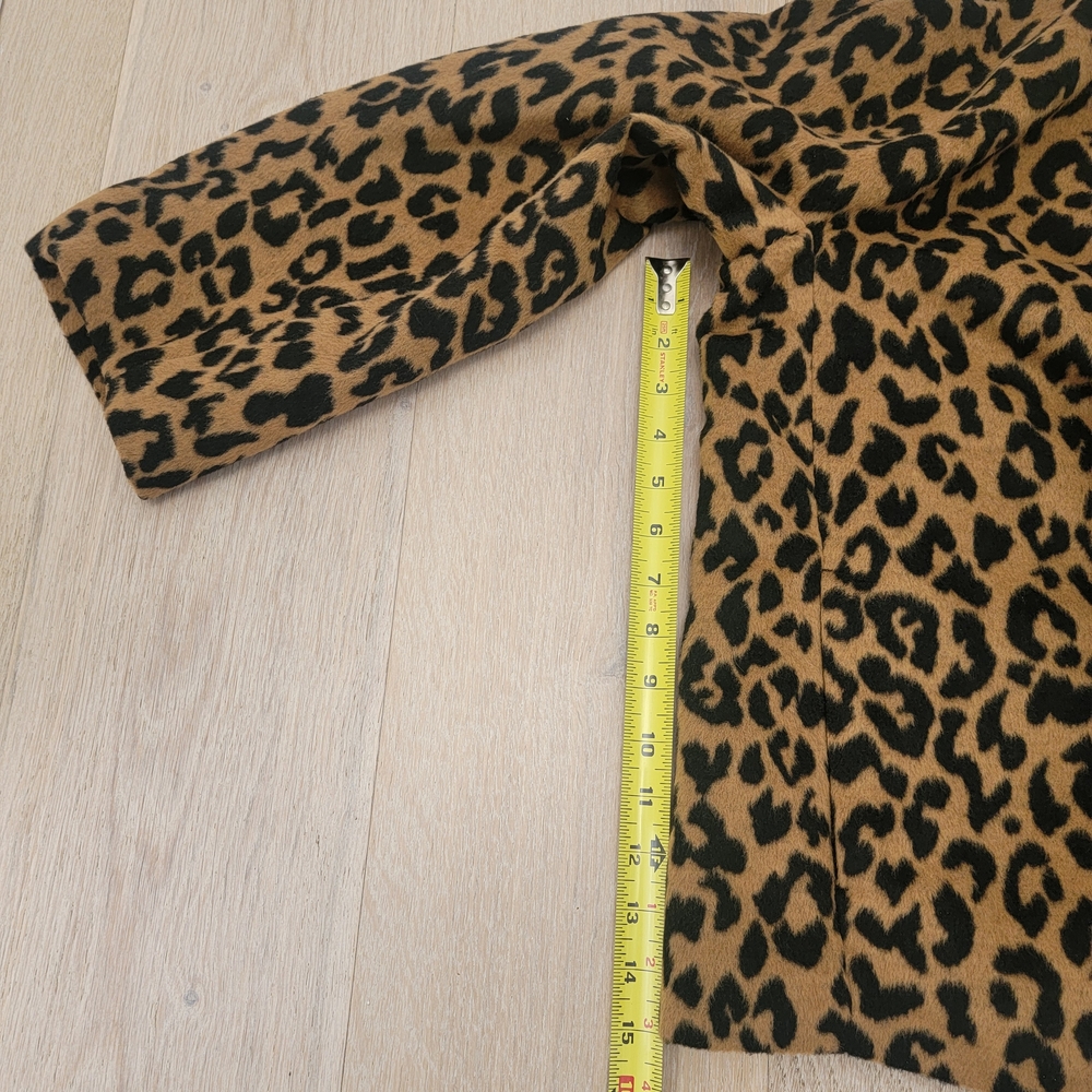 Chico's Tan and Black Leopard Cardigan - Picture 6 of 13